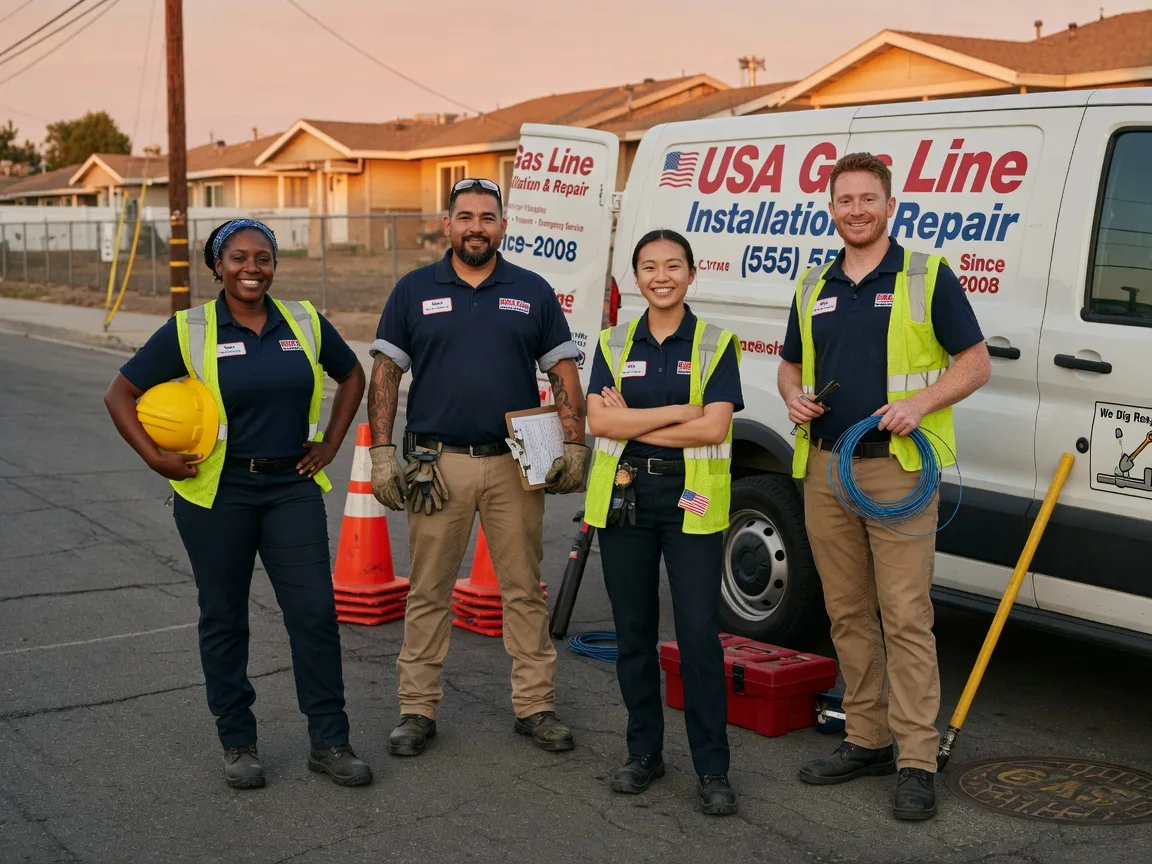 Gas Line Installation company in Glenville, MN